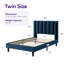 Lit plateforme tapissier en velours avec tête de lit Modern-944673127-982473074