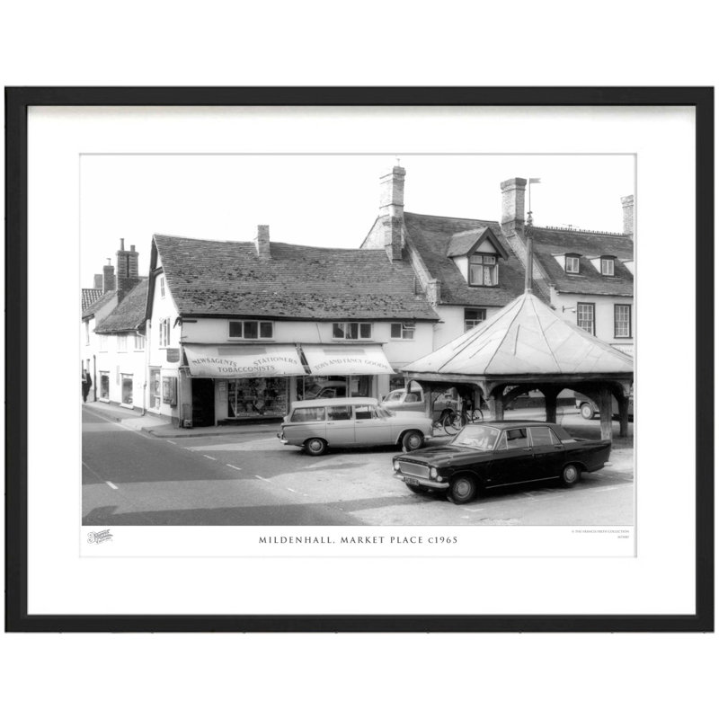 Mildenhall, Market Place C1965 by Francis Frith - Single Picture Frame Print, 28cm H x 36cm W x 2.3cm D