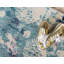 Tapis vert à motif abstrait Trenton-40278014