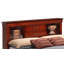 Lit de rangement charmant cerise