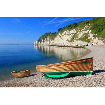 " Wooden Fishing Boats " by Savoilic
