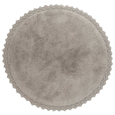 Sudduth Round 110 cm x 110 cm Cotton Hand Woven Area Rug