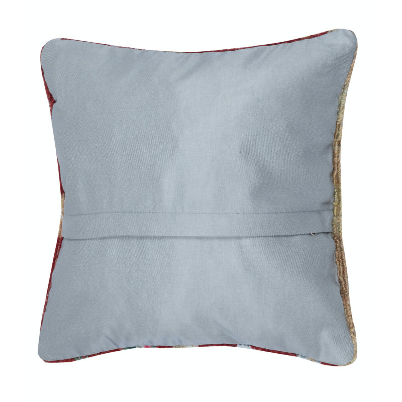 Housse de coussin lombaire 12 po x 33 po Kilim. Coussin décoratif rétro. Coussin en laine. Housse de coussin à tissage plat