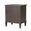 Table de chevet brun antique