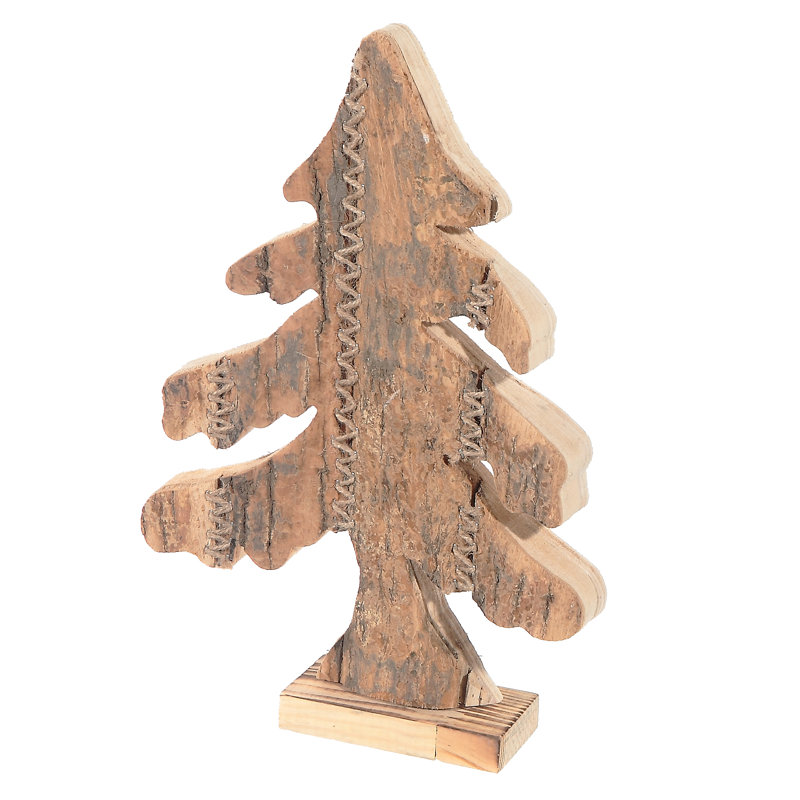 Décoration de support pour arbre en bois