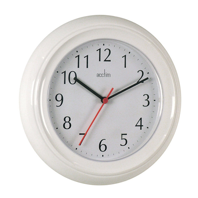 Wycombe Wall Clock, White