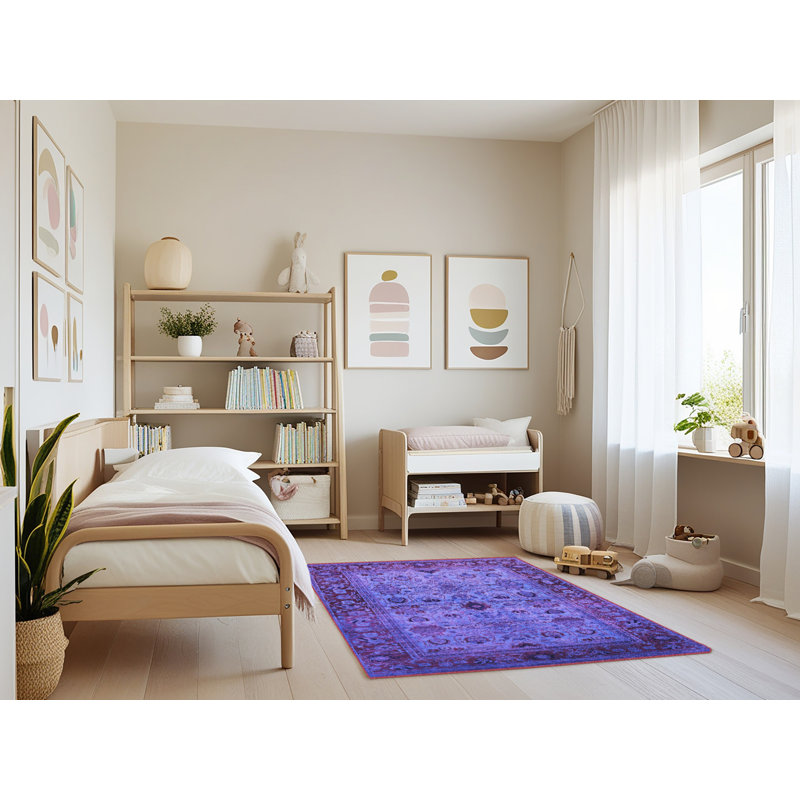Oriental Indoor Rug, Rectangle 3' x 5'