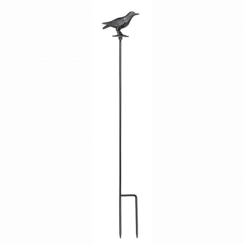 Standing Crow Garden Stake
