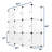 Mount-It! Modular Plastic Cube Storage Organizer - 9 Cubes
