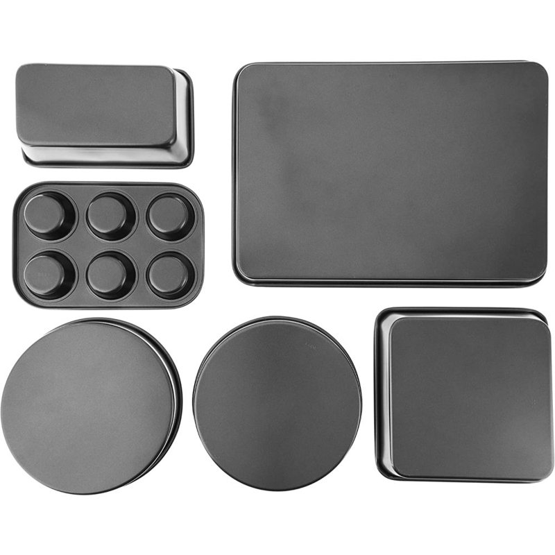 Cuisinart 6 Piece Bakeware Set, Silver