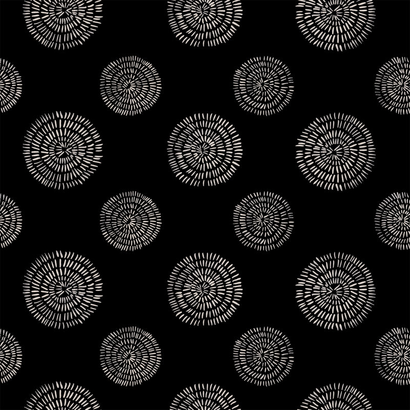 Susan Hable Geometric Wallpaper, Black/Gray