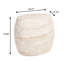  Table d'appoint Petra Modern Fiberstone