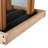 Wood Pole Hopper Bird Feeder