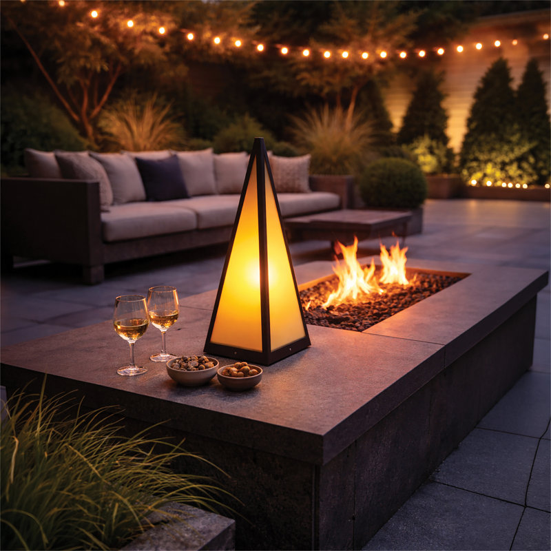 45cm Battery Powered Outdoor Lantern
