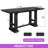 Balconera 70" Farmhouse Dining Table For 6–10 People-1393666705