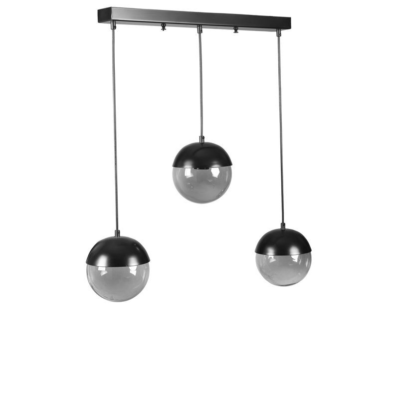 Chandle Chandelier, Dark Grey