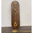 Three-dimensional dial elliptical wooden pendulum clock