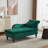 Keshawna Velvet Storage Chaise Lounge -1222485372