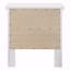 Table de chevet transitionnelle élégante en blanc-1631535243
