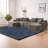 Modern Corduroy Sectionals Sofa With Usb And Storage, Brown U-shape For Living Room