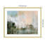 «Paint Splattered Landscape II» par Victoria Barnes, reproduction d'art encadrée sur bois-109724877