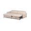 Manchester Leather Corner Sofabed with Adjustable Headrests and Storage-738133032-738133038