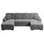 Canapé modulaire 3 pièces convertible-1073628820