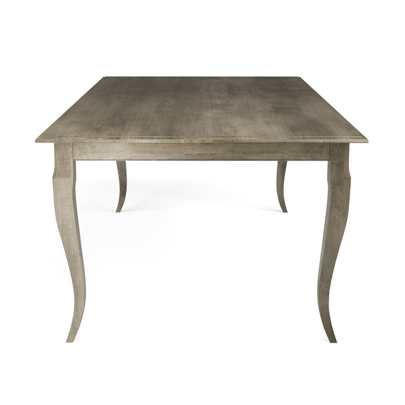 Alexeus Maple Solid Wood Dining Table, Nantucket, 42" W x 80" L