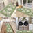 Vintage Washable Non-Slip Kitchen Mat & Runner (Set of 3)-221776888