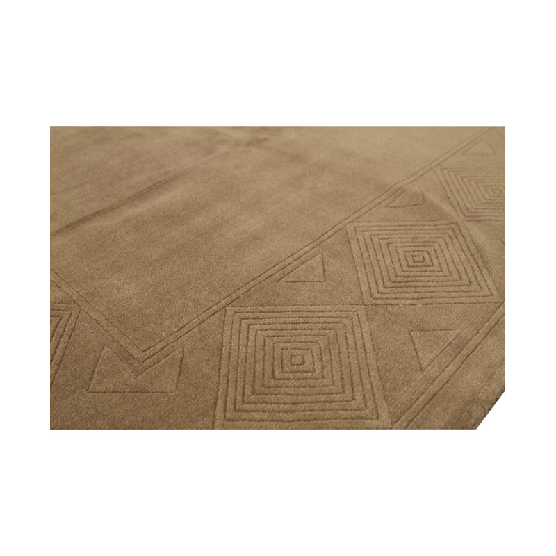 Gabbeh Wool Southwestern Area Rug in Brown