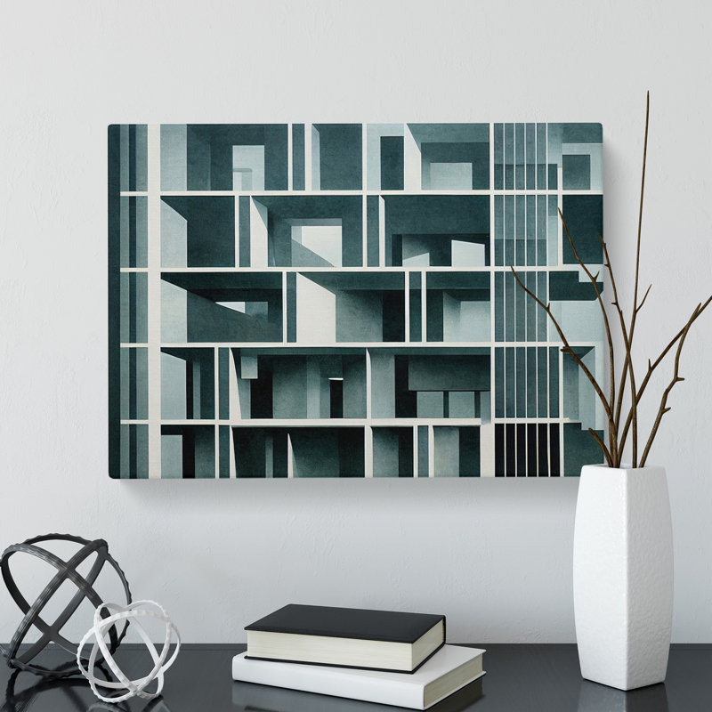 Modern Architecture Vol.5 Abstract - Wrapped Canvas, 35cm H x 50cm W x 3cm D