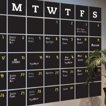 Kitchen Chalkboard Calendar