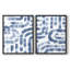 Impression encadrée Dye Maze I-Premium - prêt à être accroché - aucun clou requis - aucun clou requis-108019223-108019224