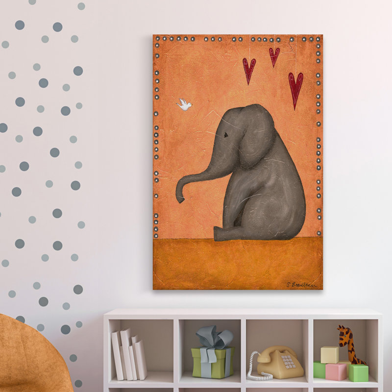 Keyes "Eli", reproduction sur toile tendue, H 30 po x l 20 po x P 1,5 po