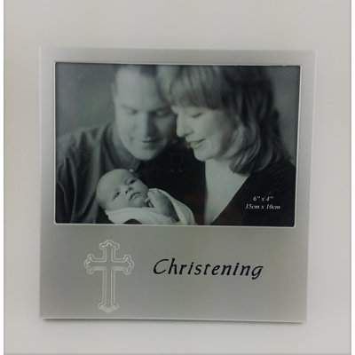Cadre photo christening Bate