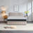 Polla 12-Inch Plush Gel Memory Foam Ultra Soft Mattress, Cooling Technology, Moisture Wicking, Breathable-1840301222