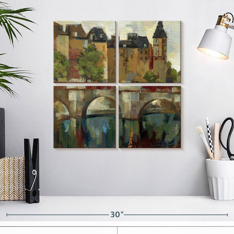 Nicci Paris, fin de l'été II, H 18 po x l 18 po