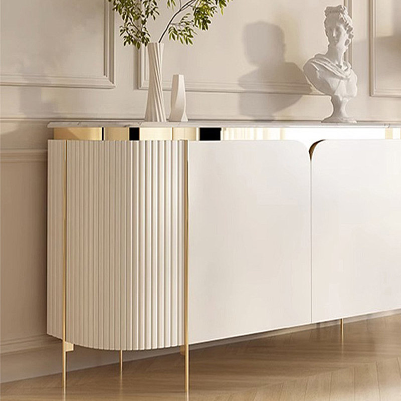 Armoire d'appoint moderne et minimaliste, H 35,43 po x l 62,99 po x P 15,75 po