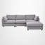 Canapé modulaire en L 113 po avec méridienne convertible en L 113 po-1407590286