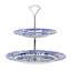 Classic Blue Italian - 2 Tier Cake Stand