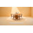 47-63" Extendable Round Dining Table for 4-8 People, Mid-Century Modern Kitchen Table with Storage Cabinet-128940714