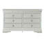 Commode Verona, champagne argenté-392244776