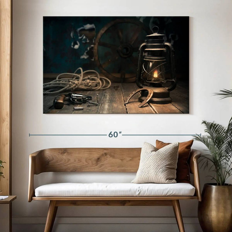 Lelar Western Style, 34" H x 51" W