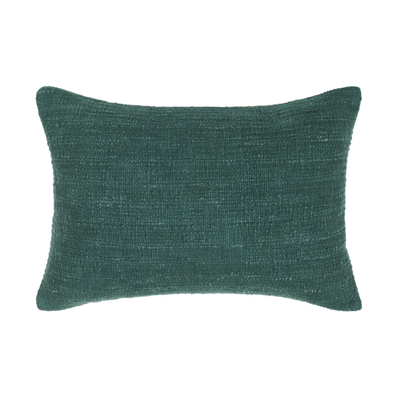 Fable Indoor/Outdoor Pillow Cover & Insert, Rectangle 14"H x 20"W, Green