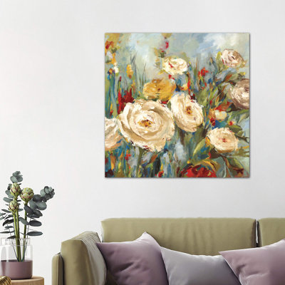 Calico Fields by Asia Jensen - Wrapped Canvas Painting