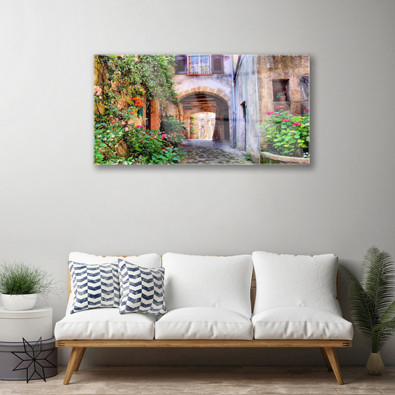 Residential Building - Unframed Photograph on Glass