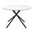 Round Metal Base Dining Table