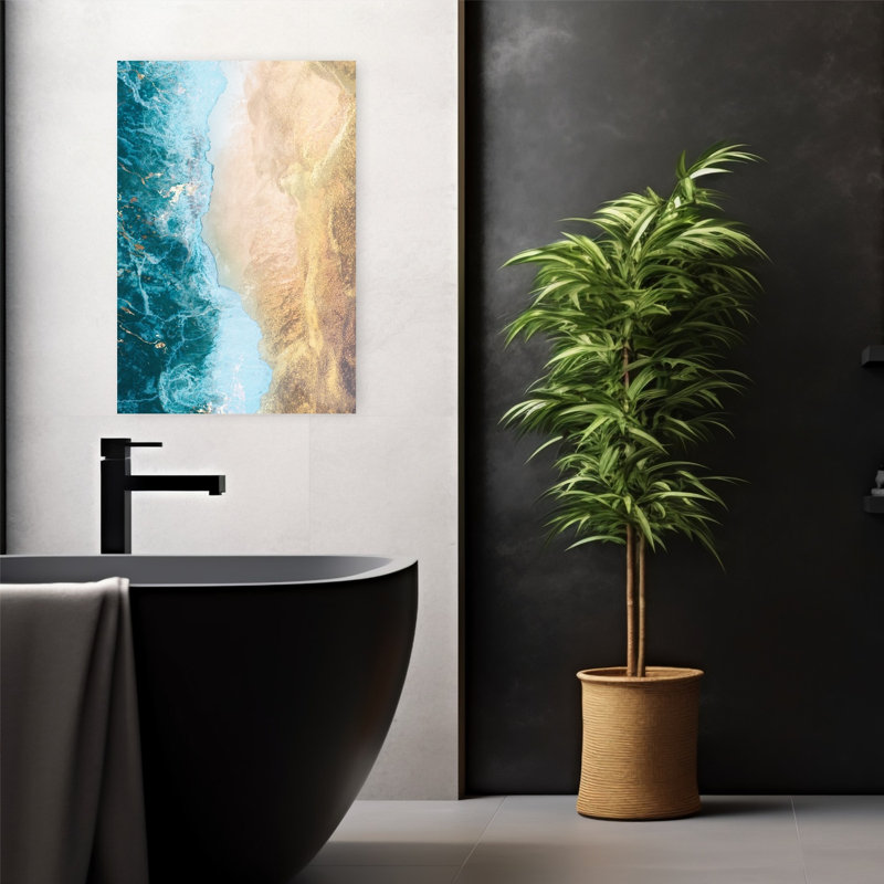 Ocean Gold Coast by Sarah Manovski - Wrapped Canvas Print, 60.96 cm H x 40.64 cm W