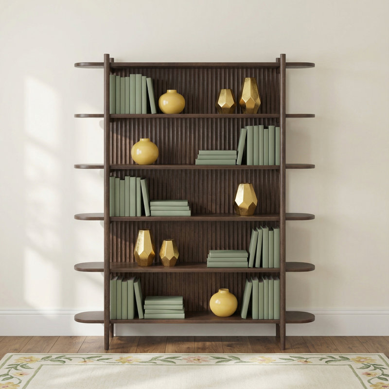Redford Solid Wood Bookcase