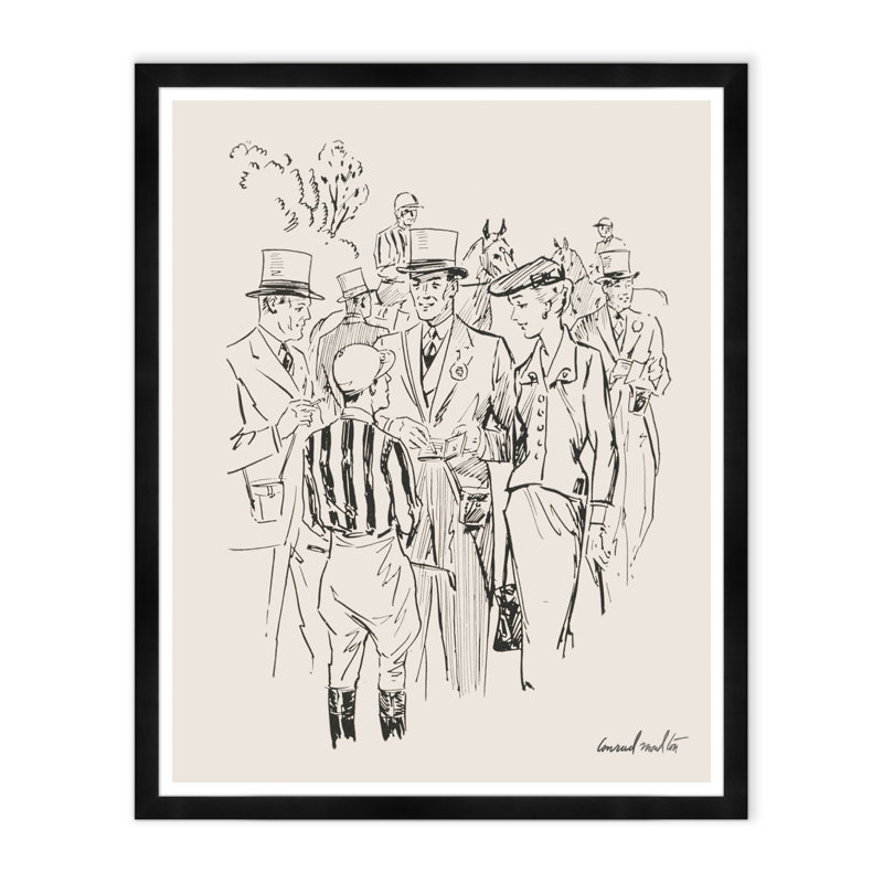 «Horse Race Winner» - reproduction de cadre photo